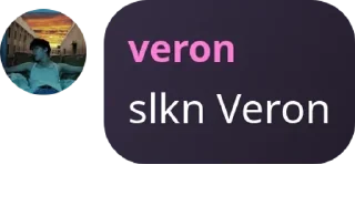 Sticker from Veron tampan