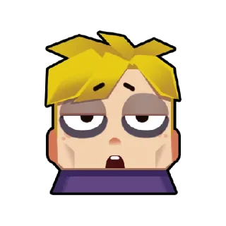 😀 emoji Benson Blockman Go Telegram sticker 11 of 17