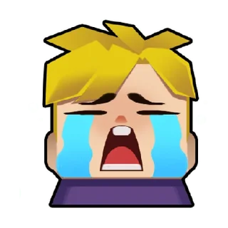 😀 emoji Benson Blockman Go Telegram sticker 16 of 17