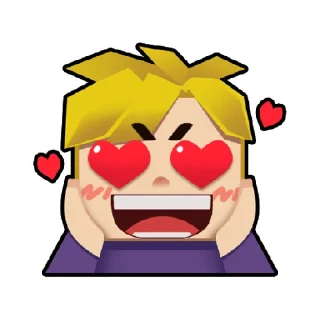 😀 emoji Benson Blockman Go Telegram sticker 14 of 17