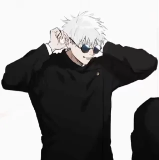 😎 emoji @heaven_of_actress jujutsu par Telegram sticker 15 of 50