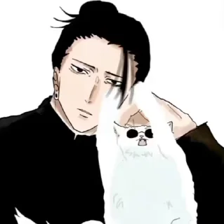🐈 emoji @heaven_of_actress jujutsu par Telegram sticker 12 of 50