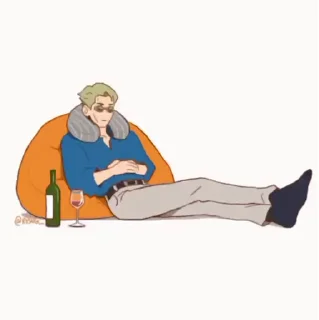 😐 emoji @heaven_of_actress jujutsu par Telegram sticker 10 of 50