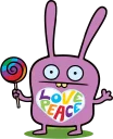 Sticker from Ugly Dolls