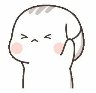 Sticker from cat cute