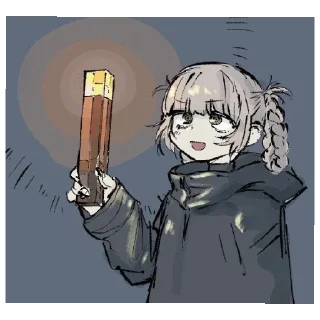 Sticker from Sin R1's chibi