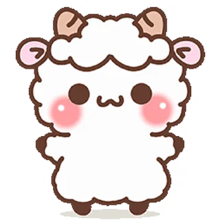 ⭐️ emoji domba sheep @stickieri Telegram sticker 11 of 19