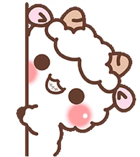 ⭐️ emoji domba sheep @stickieri Telegram sticker 8 of 19