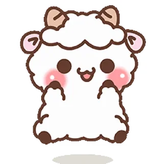 ⭐️ emoji domba sheep @stickieri Telegram sticker 13 of 19