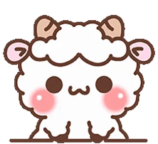 ⭐️ emoji domba sheep @stickieri Telegram sticker 12 of 19