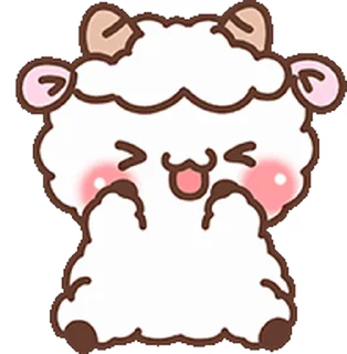 ⭐️ emoji domba sheep @stickieri Telegram sticker 19 of 19