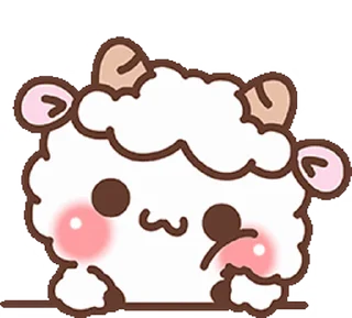 ⭐️ emoji domba sheep @stickieri Telegram sticker 6 of 19