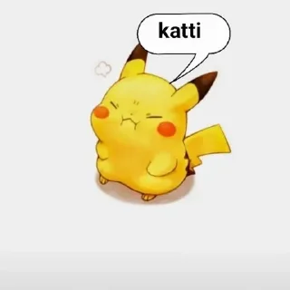 Sticker from Pikachu | @tarahume | @StickerXtara