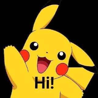 Sticker from Pikachu | @tarahume | @StickerXtara
