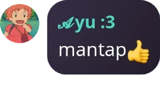 👍 emoji gembel wibu pack by @QuotLyBot Telegram sticker 8 of 26