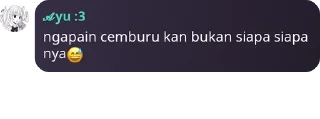 Sticker from gembel wibu pack by @QuotLyBot
