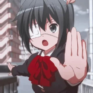 💜 emoji Rikka takanashi.Leoxna Telegram sticker 9 of 30