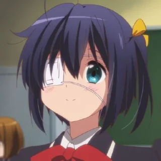 💜 emoji Rikka takanashi.Leoxna Telegram sticker 2 of 30