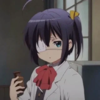 💜 emoji Rikka takanashi.Leoxna Telegram sticker 11 of 30
