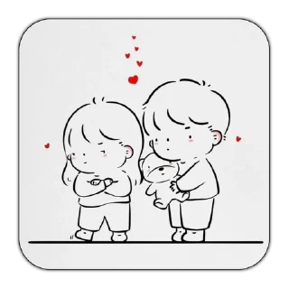 🌟 emoji Couple 🕊️ :: @MrUnknownSpace Telegram sticker 21 of 52