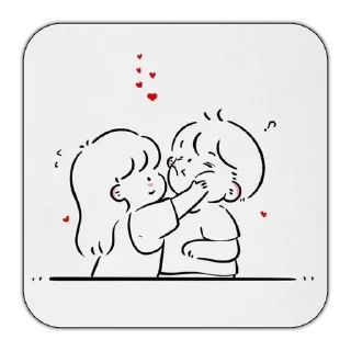 🌟 emoji Couple 🕊️ :: @MrUnknownSpace Telegram sticker 22 of 52
