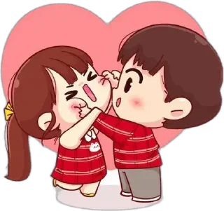 Sticker from Cute couple 𝗣𝗿𝗲𝘆𝗮𝘀𝗵𝗶𝘁 💞✨