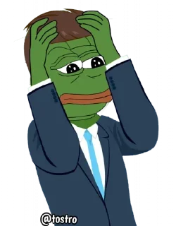 ☹ emoji Pepefy by @singh_021 Telegram sticker 14 of 52