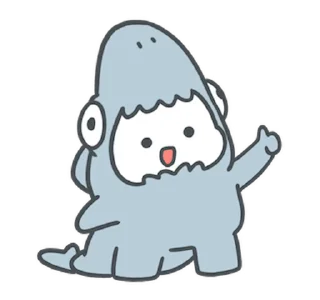 ⭐ emoji Megalodon Telegram sticker 19 of 24