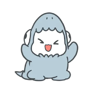⭐ emoji Megalodon Telegram sticker 3 of 24