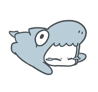 ⭐ emoji Megalodon Telegram sticker 17 of 24