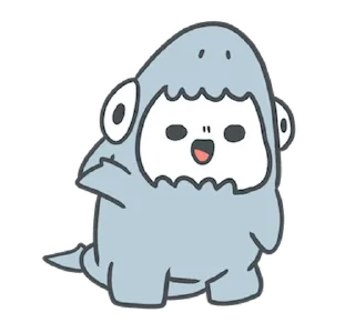 ⭐ emoji Megalodon Telegram sticker 1 of 24