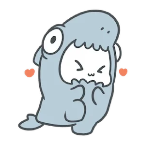 ⭐ emoji Megalodon Telegram sticker 9 of 24