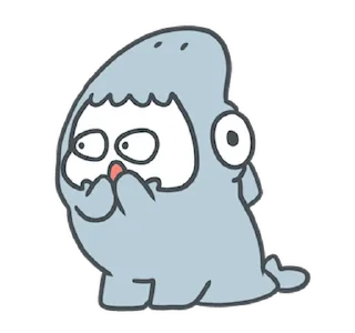 ⭐ emoji Megalodon Telegram sticker 13 of 24