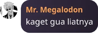 Sticker from Sticker random megalodon