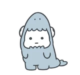⭐ emoji Megalodon Telegram sticker 21 of 24