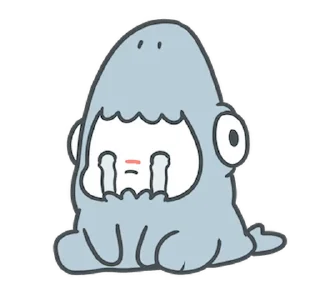 ⭐ emoji Megalodon Telegram sticker 23 of 24