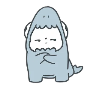 ⭐ emoji Megalodon Telegram sticker 8 of 24