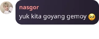 🥺 emoji Barisan pendukung wedhos merah pack by @QuotLyBot Telegram sticker 7 of 17