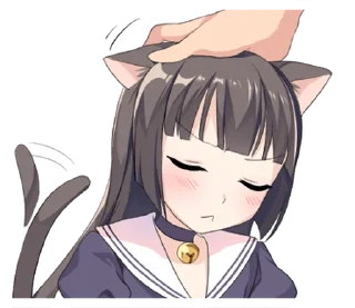 Sticker from Tsundere Cat Girl Miyako @takius