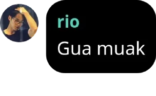🏊 emoji Aku melet kamu kepelet pack by @QuotLyBot Telegram sticker 11 of 120