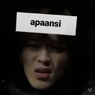 Sticker from mark