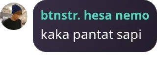 🙍 emoji PBS (Pasukan Barudak Sunda) pack by @QuotLyBot Telegram sticker 14 of 51