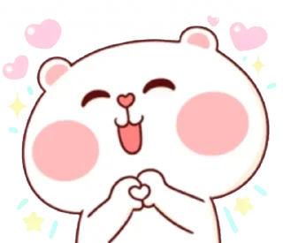 Sticker from CUTE BUNNY BY @its_TG_King