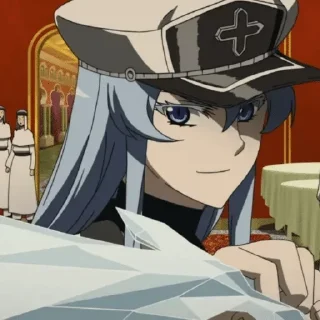 Sticker from esdeath @xvieravelyn