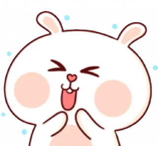 Sticker from CUTE BUNNY BY @its_TG_King