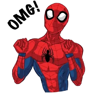 Sticker from Ultimate Spider-Man