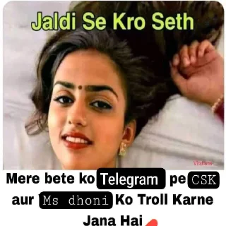 Sticker from Ms dhoni