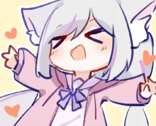 😘 emoji 鹿哒呦~ 静态贴纸包(0) Telegram sticker 7 of 120