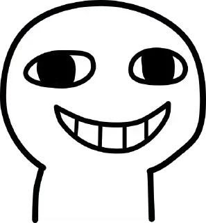 😁 emoji @Rafiester's kang pack Vol.1 Telegram sticker 5 of 96