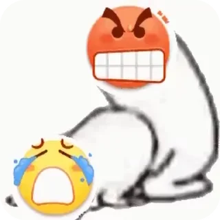 😡 emoji 只存在传说中的男人 @feichangte88 Telegram sticker 24 of 120